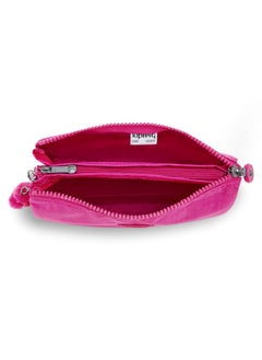 kipling Creativity Xl Glowing Fuchsia Extra Large Purse  - Image 3