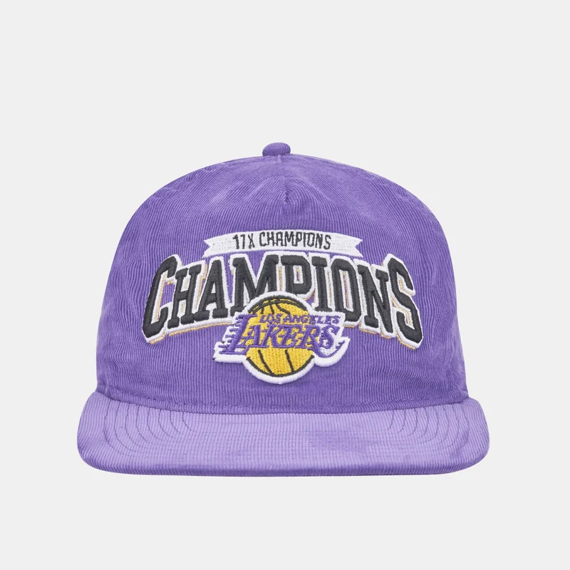 NEW ERA Men's Los Angeles Lakers League 17x Champions Golfer Snapback Cap