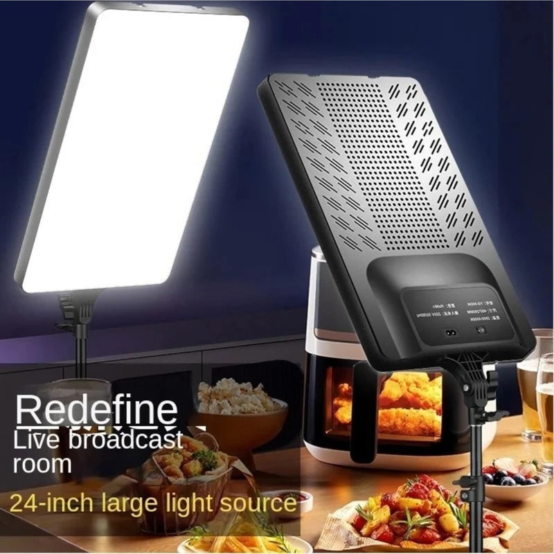 LED Video Professional Photography Fill light 3lighting Modes Kit | RL 19 | With Stand 2Meters, With Remote | Ringlight | Studio Lights for YouTube, Game Streaming MakeUp Artist, Social Media TikTok - Image 5