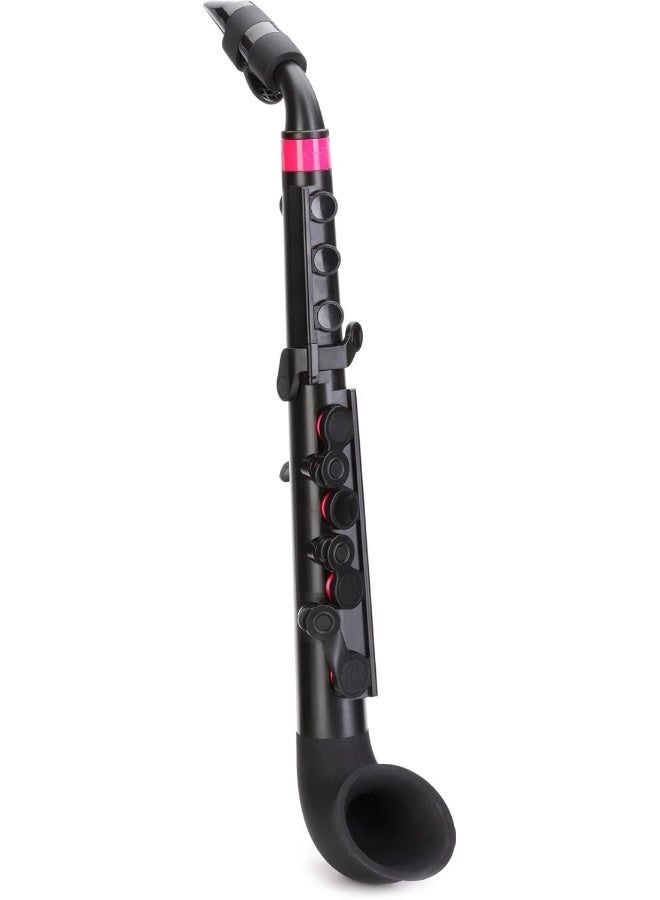 Nuvo Soprano Saxophone, Black/Pink (N520JBPK) - Image 1