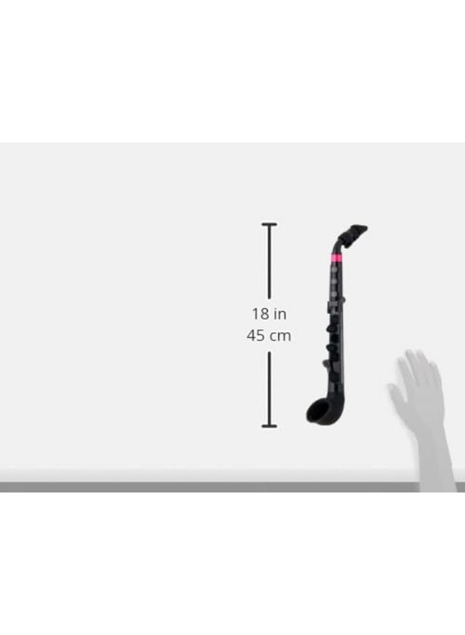 Nuvo Soprano Saxophone, Black/Pink (N520JBPK) - Image 2