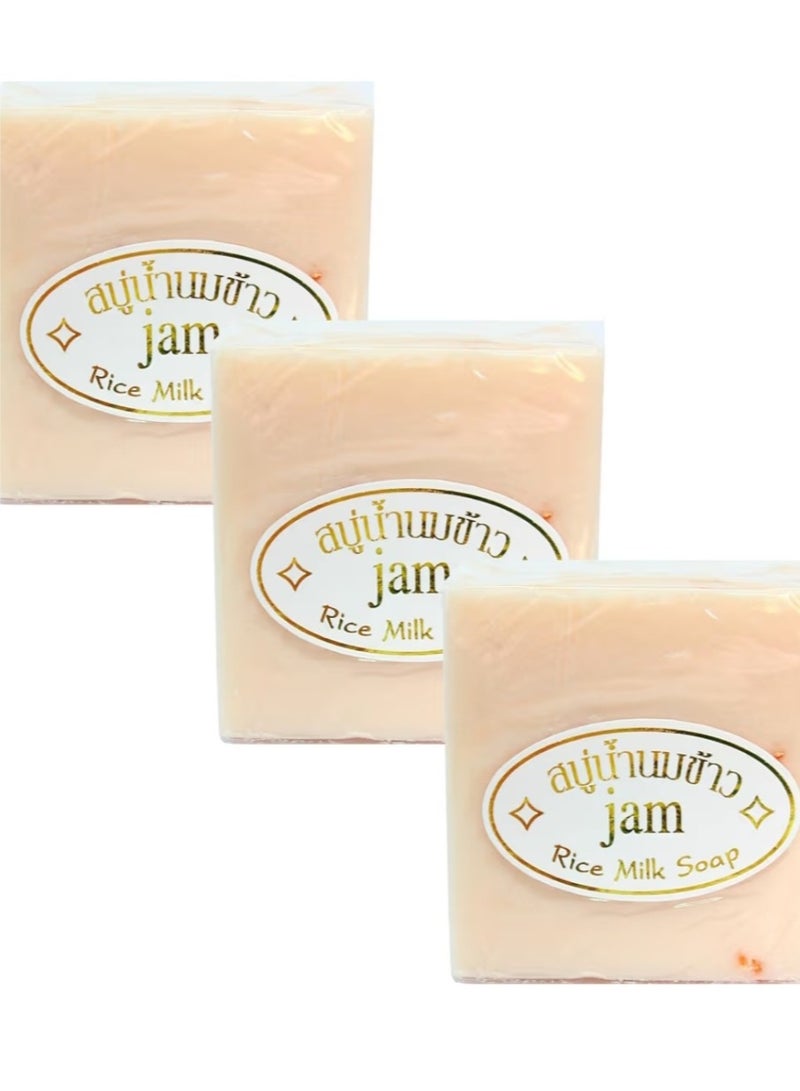 جام صابون الأرز التايلاندي 65 جرام 12حبات - Image 2