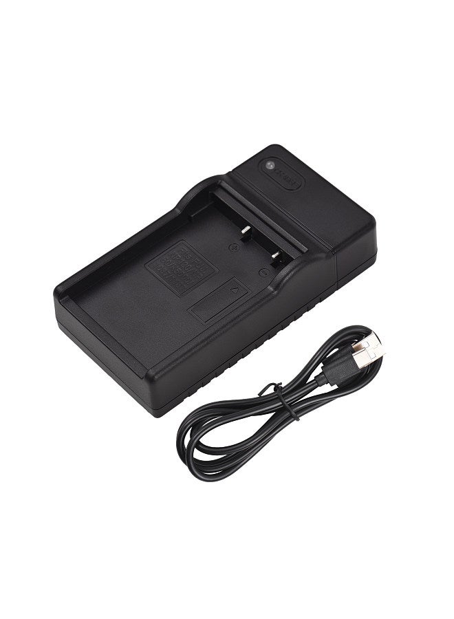 NP-120 Battery Charger with LED Indicator Type-C Port & USB Cable Compatible with ORDRO HDR-AC3/ HDR-AC5/ HDR-AZ50/ HDR-V12/ HDR-V7 plus Digital Video Camera Camcorder Batteries