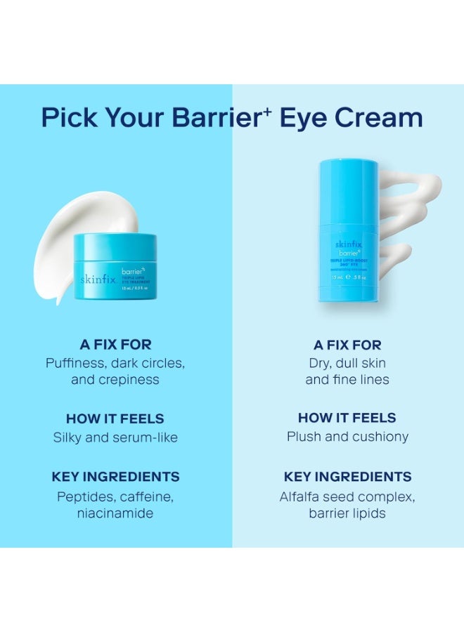 Skinfix Skinfix Barrier+ Triple Lipid Eye Treatment: Infused with Caffeine, Niacinamide, and Peptides for Depuffing, Tightening, and Under-Eye Brightening, 15 ml  - Image 3