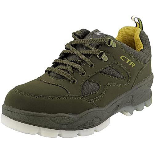 ADD GEAR CTR Trekking Shoes Anti-Skid Hiking, Mountain Boots for Men and Women - OD-1 Olive (9) - Image 1