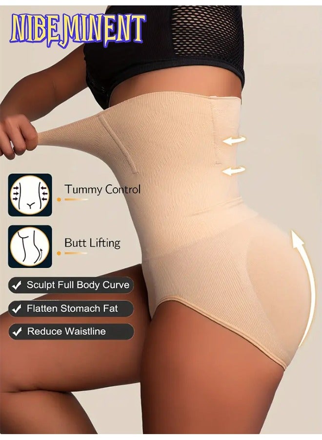 NIBEMINENT 1 Pcs High Waist Shaping Panties Waist Trainer Body Shaper Tummy Sheath Woman Flat Belly Control Panties Hip Butt Lifter Briefs Panty Women Underwear Shapewear - Image 2