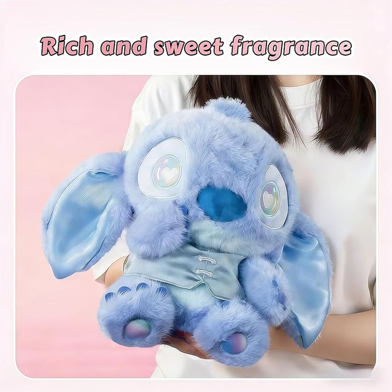 Miniso Stitch Sitting Doll New Chinese Style Cute Decorative Doll Soft Home Desktop Ornament Cute Collectible Doll Gift Giving (Angel) - Image 5