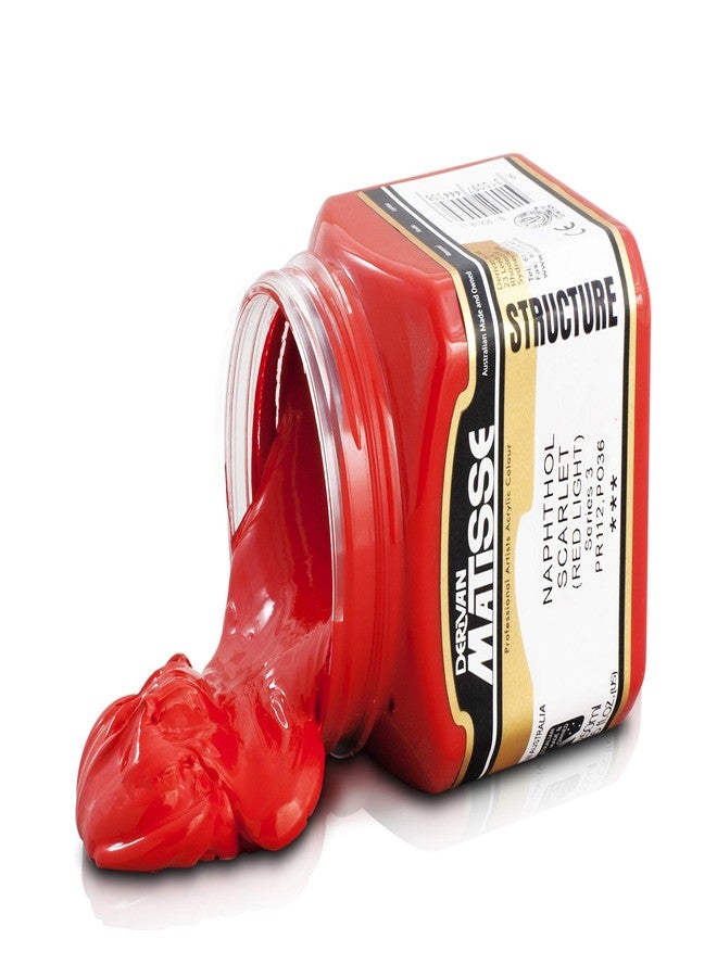 Matisse Structure Heavy Body Acrylic Paint High Viscosity Acrylics - 75 ml Tube - Ash Pink - Image 5