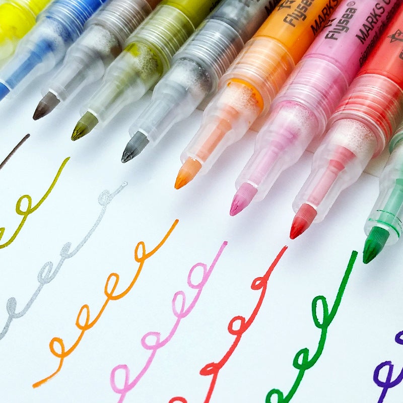 0.7Mm Acrylic Marker Nail Art Graffiti Diy Crafts Quick-Drying Waterproof Single Kidsren'S Painting Brush - Image 5