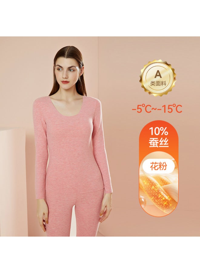 Class A German Velvet Thermal Intimates For Men And Women, Couple Base Set, Silk Autumn Clothes, Autumn Trousers, Women's Velvet Thickeneded Skin-nourishing Clothes