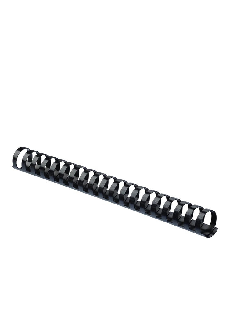 MASTER PLUS Comb Binding Spiral 12mm Plastic 100 Sheet 100pcs  - Image 2