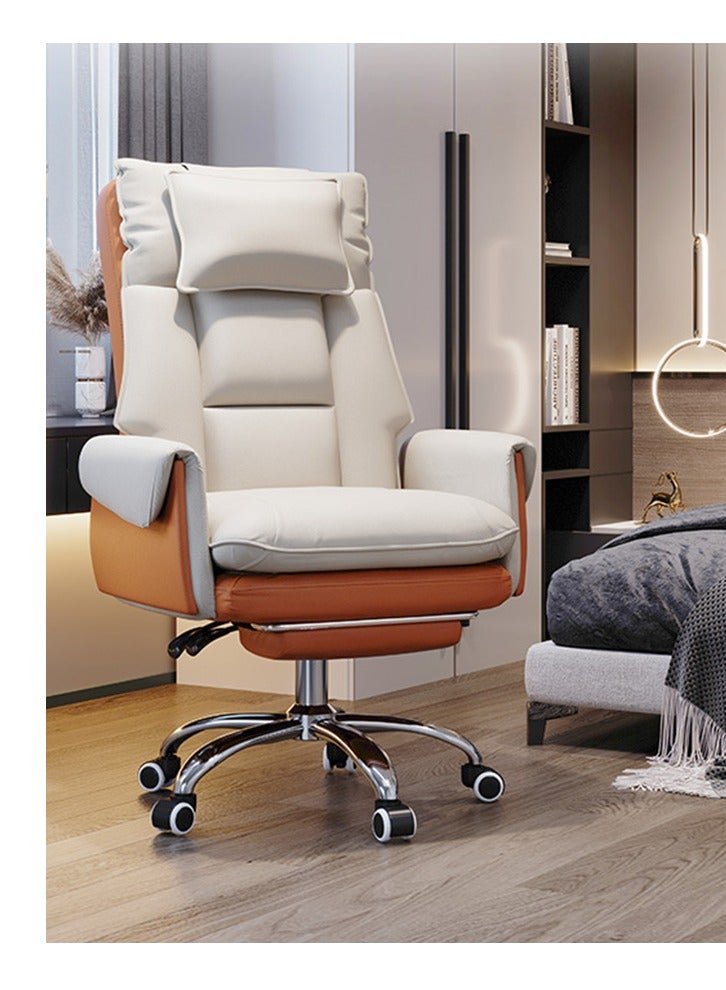 Snooe Office Chair, High Back Office Computer Desk Chair with Armrest, Height Adjustable Home Office Work Station Chair - Image 3