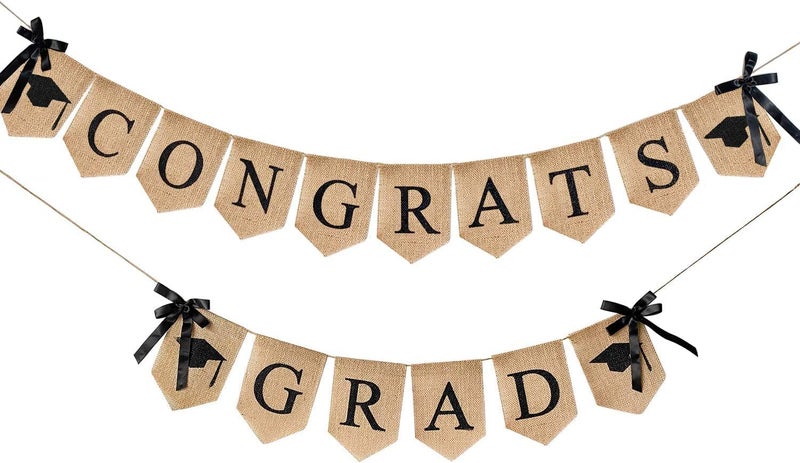 UP TO DATE 2025 Graduation Party Wall Hanging Decorations Paper Banner for Family Graduation Classroom High School Graduation All Grades - Image 4