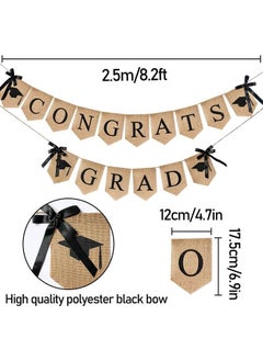 Generic 2023 Graduation Party Wall Hanging Decorations Paper Banner for Family Graduation Classroom High School Graduation All Grades  - Image 1