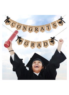 Generic 2023 Graduation Party Wall Hanging Decorations Paper Banner for Family Graduation Classroom High School Graduation All Grades  - Image 2