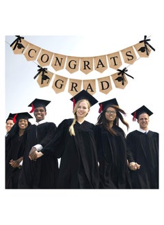 Generic 2023 Graduation Party Wall Hanging Decorations Paper Banner for Family Graduation Classroom High School Graduation All Grades  - Image 4