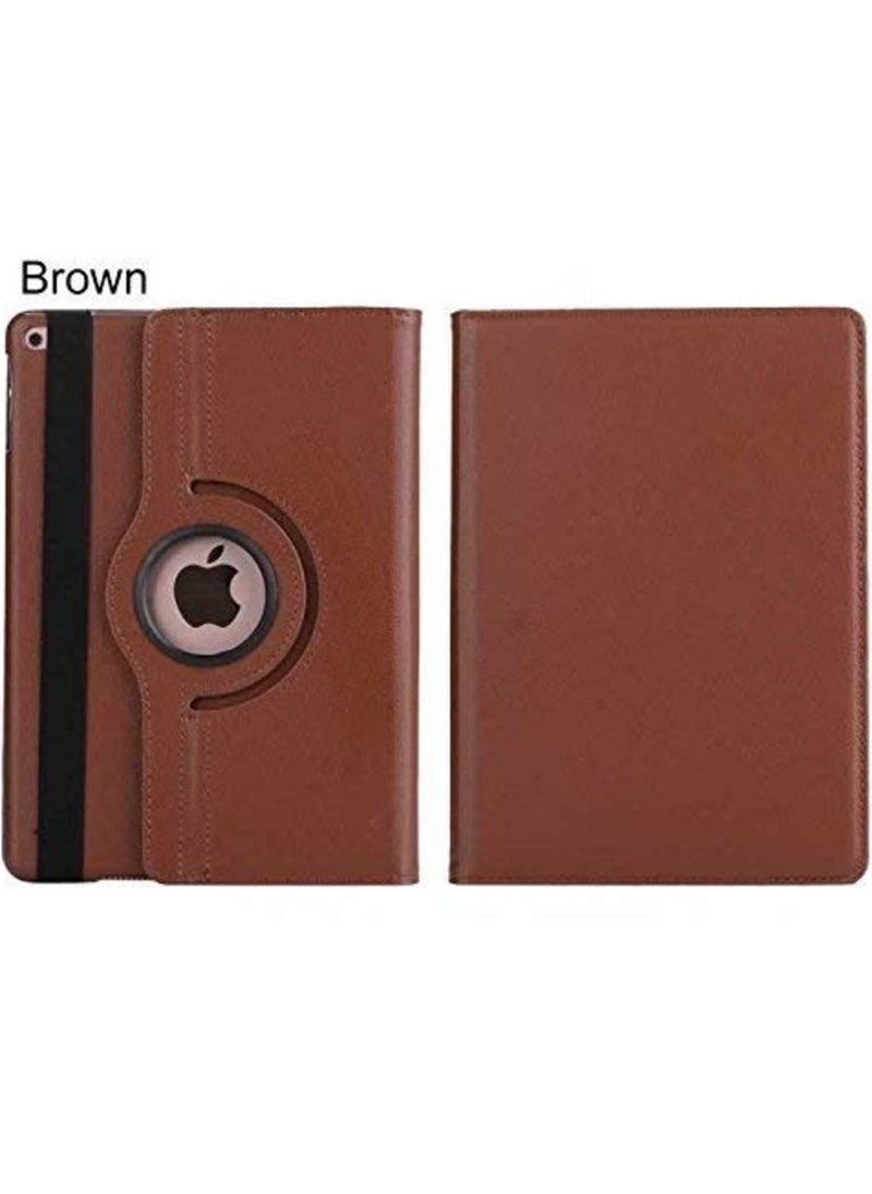 IAF Smart 360-Degree Rotating Stand Case for Apple iPad 10.2 inch (9th Gen 2021, 8th Gen 2020, 7th Gen 2019) - Brown - Image 1