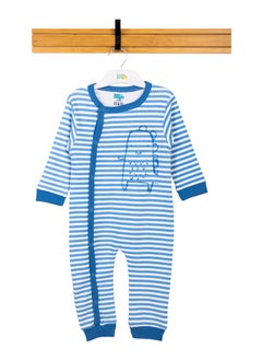 Babies Basic 100% Cotton Printed Long Sleeves Jumpsuit/Romper/Sleepsuit For Babies  - Image 1