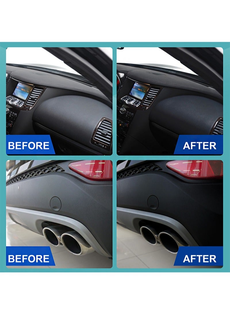 OUHOE 50ml Plastic Refreshing, Car Plastic Revitalizing Coating Agent, Nano Plastic Refreshing Coating, Car Plastic Parts Refurbish Agent （2 PCS） - Image 3
