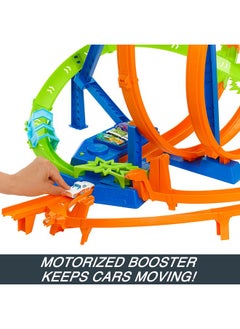 Track Set, Epic Crash Dash With 5 Crash Zones, Motorized Booster And 1 Hot Wheels 1:64 Scale Toy Car, Easy Storage - pzsku/Z676400C80036FFDD8201Z/45/_/1732786239/d6474c69-c118-4eee-8128-1889c6d2053e