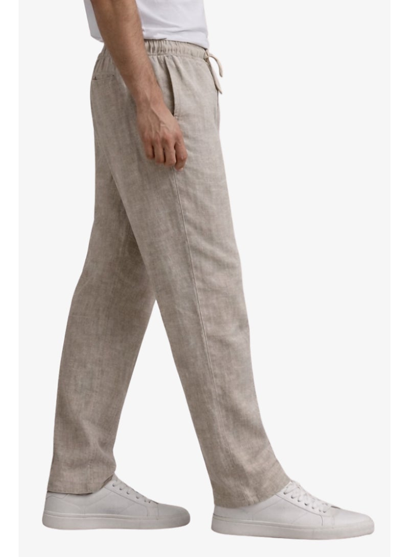 WHITE RABBIT Men’s Linen Pants Designed with a relaxed fit - Image 2