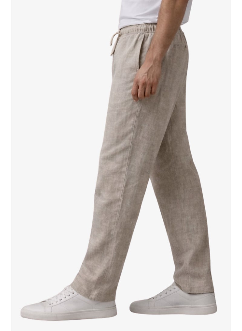 WHITE RABBIT Men’s Linen Pants Designed with a relaxed fit - Image 3