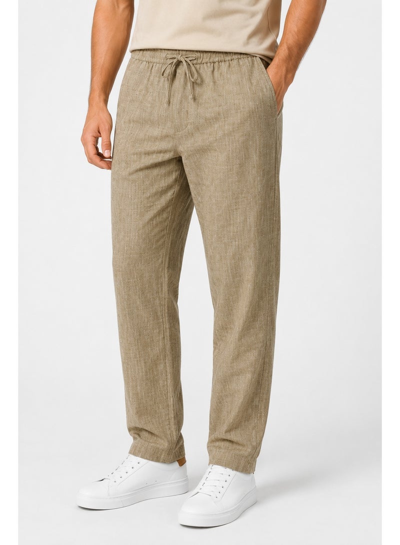 WHITE RABBIT Men’s Linen Pants Designed with a relaxed fit - Image 3
