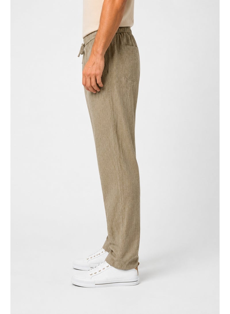 WHITE RABBIT Men’s Linen Pants Designed with a relaxed fit - Image 4