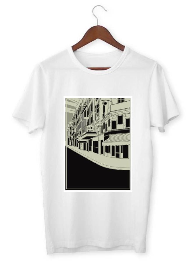 LOUD UNIVERSE Men's Printed T-Shirt Vintage City