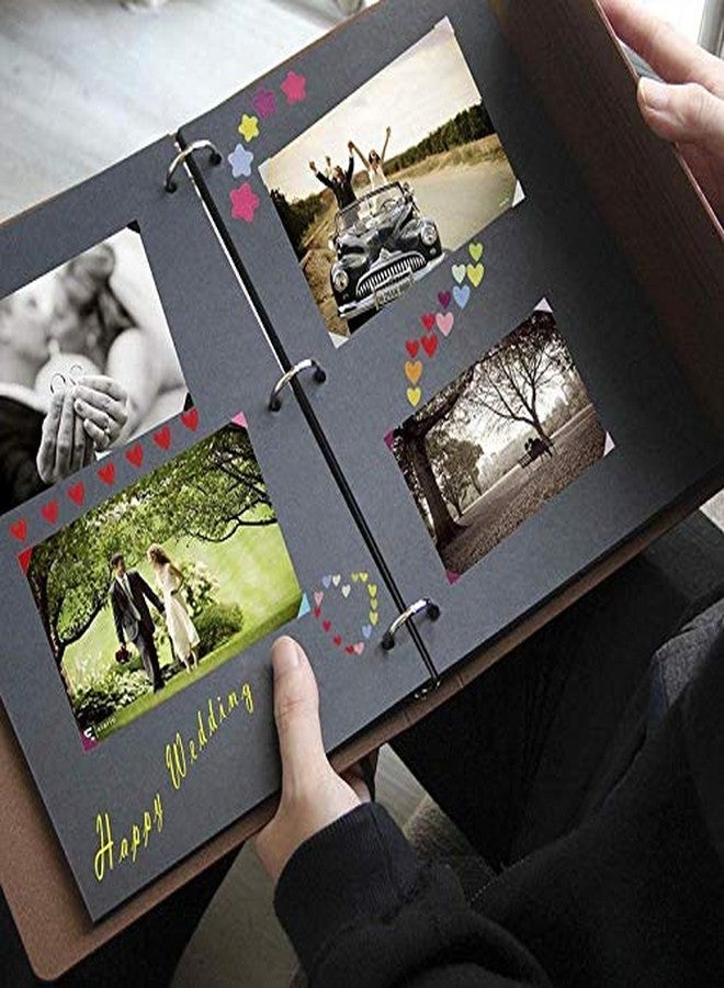 Paper Plane Design Wood Photo Album (22 x 16 x 4 cm, Multicolour) - Image 5