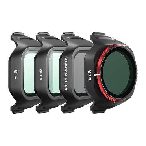 Freewell Everyday Filters for DJI Mini 5 Pro UV CPL Light Pollution and Glow Mist 14 Premium Lens Filters for Cinematic Footage Enhanced Color and Glare Reduction - Image 1