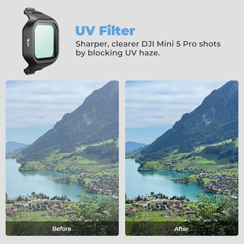 Freewell Everyday Filters for DJI Mini 5 Pro UV CPL Light Pollution and Glow Mist 14 Premium Lens Filters for Cinematic Footage Enhanced Color and Glare Reduction - Image 3