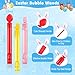 Genuvi Easter Party Favors Mini Bubble Wands 30PCS Easter Egg Fillers Easter Basket Stuffers Kids Bubbles Bulk for Classroom Exchange Prizes Goodie Bag Stuffers Outdoor Easter Toys Student Gifts for Girl Boy - Image 4