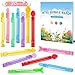Genuvi Easter Party Favors Mini Bubble Wands 30PCS Easter Egg Fillers Easter Basket Stuffers Kids Bubbles Bulk for Classroom Exchange Prizes Goodie Bag Stuffers Outdoor Easter Toys Student Gifts for Girl Boy - Image 2