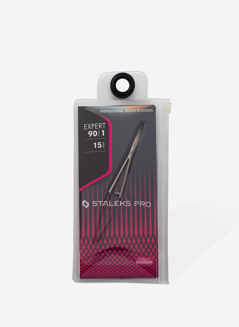 STALEKS PRO Professional Cuticle Micro Scissors EXPERT 90 | TYPE 1 - Image 3