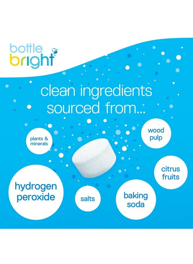Bottle Bright Bulk Pack (78 Tablets)- Clean Stainless Steel, Thermos, Tumbler, Insulated, Plastic and Reusable Water Bottles -Bottle Bright Cleaning Tablets are Easy and Safe to Use - Image 2