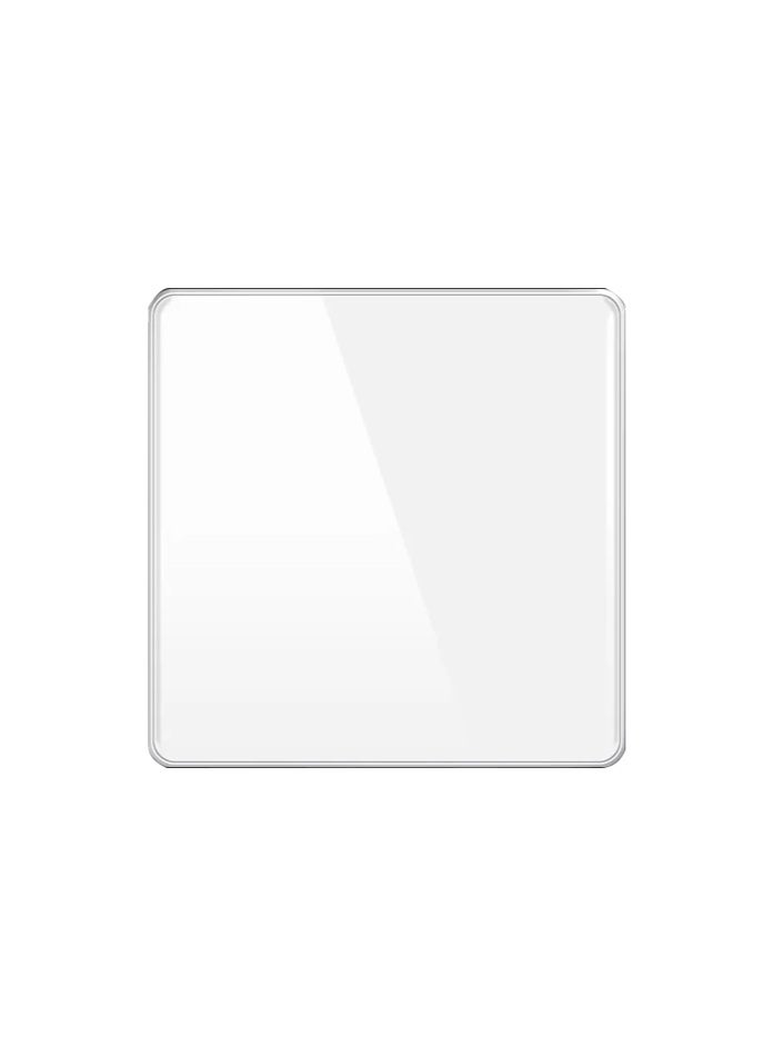 Vmax Modern 1-Gang 2-Way Plate Switch – Square Design, Small Angle Press, Durable & Easy Install Wall Switch (WHITE, GREY) - Image 4