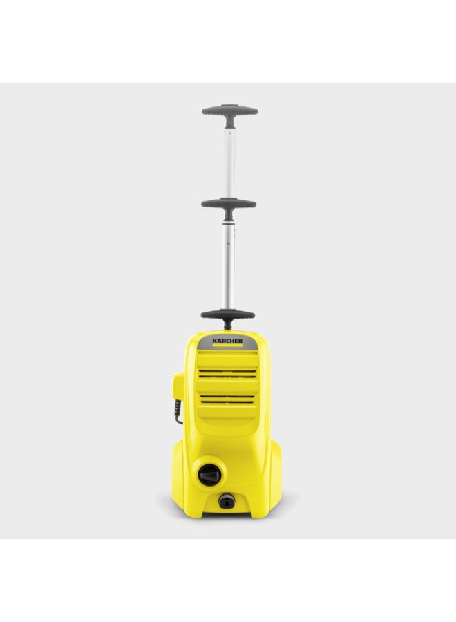KARCHER K 3 Classic Compact Pressure Washer, 120 Bar, 380 L/h, 1.6kW, Detergent Suction Hose Yellow/Black - Image 4