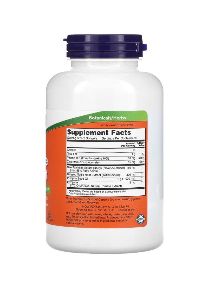 now Prostate Support 180 Softgels - Image 2
