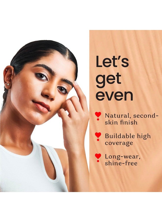 Color Cupid Color Cupid Truly Me Liquid Foundation | High Coverage, Easy Blend | Everyday Comfort, Longwear, Second skin finish | Triple power of Niacinamide, Ceramides and Hyaluronic Acid | Cinnamon | 30ml  - Image 2