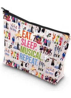 WCGXKO WCGXKO Broadway Musical Gift Music Therapy Gift Musical Lover Gift Gift For Musician West End Broadway Zipper Pouch (SLEEP MUSICALS) 