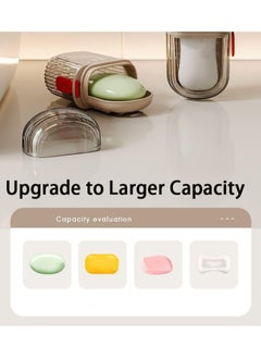 Oasisgalore Leak-Proof Travel Soap Case with Drainage, Portable Bar Soap Holder for Traveling (1-Pack)  - Image 2