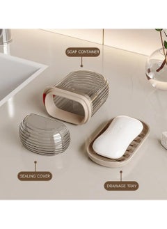 Oasisgalore Leak-Proof Travel Soap Case with Drainage, Portable Bar Soap Holder for Traveling (1-Pack)  - Image 4