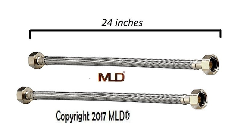 MLD Stainless Steel Geyser Connection Pipe (2 feet Long) -Set of-1 - Image 3
