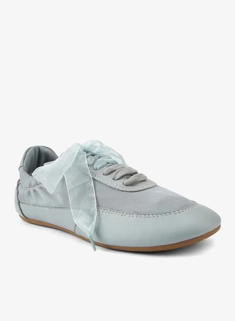 Celeste Women's Bow Accent Lace-Up Sneakers