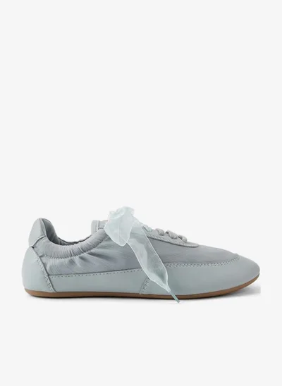 Celeste Women's Bow Accent Lace-Up Sneakers