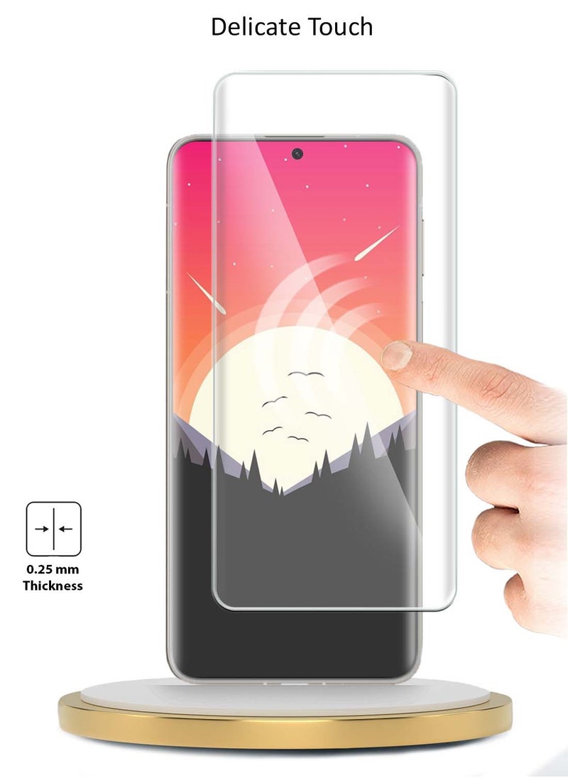 Wtech - Xiaomi 15 Ultra 5G 2024 Premium Curved Edges UV Full Glue Full Cover Tempered Glass Screen Protector (MSGUCN) - Clear - Image 1