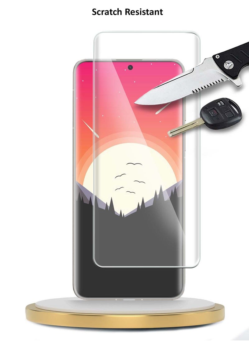 Wtech - Xiaomi 15 Ultra 5G 2024 Premium Curved Edges UV Full Glue Full Cover Tempered Glass Screen Protector (MSGUCN) - Clear - Image 1
