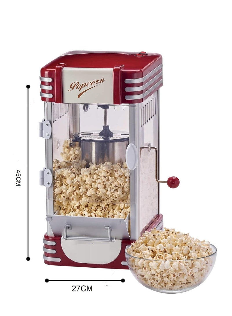 Popcorn Maker Electric Home Popcorn Machine  Operation Healthy Suitable for Movie Nights - Image 4