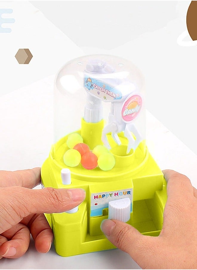 GROIC Mini Catching Balls Toy Manual Doll Machine Kids Candy Claw Grabber Great Gifts for Boys & Girls  - Image 5